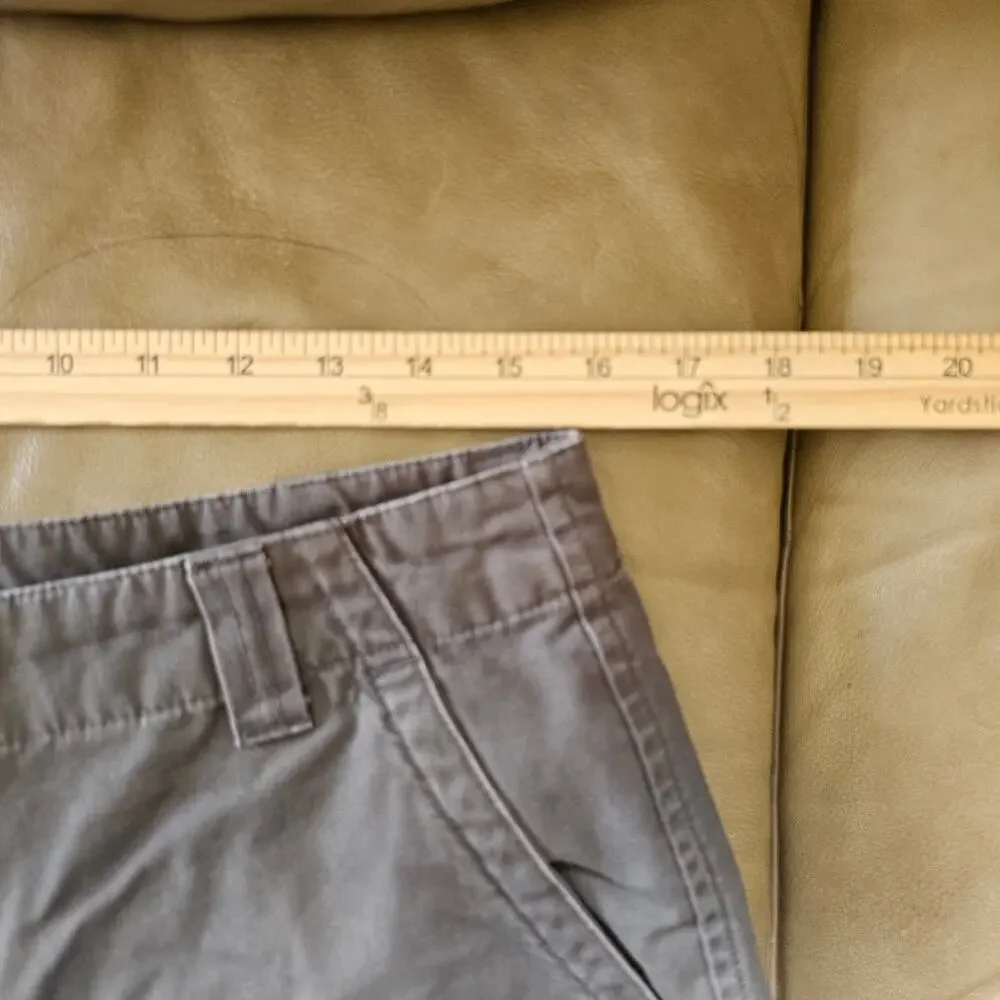 Club Room by Charter Club Men's Gray Cargo Shorts, Size 34